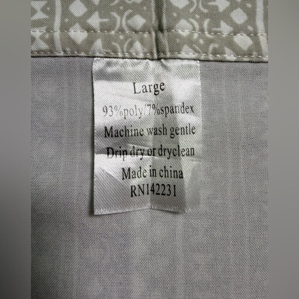 Ripskirt Hawaii Wrap Skirt Length 2 Grey/White Size L - Picture 5 of 8
